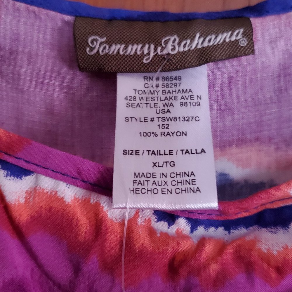 Tommy Bahama XL TALL, stripes